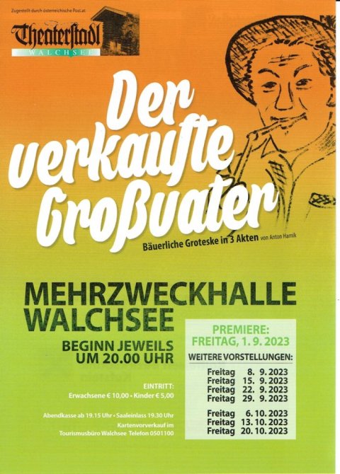 Theaterveranstaltung in Walchsee am 30.11.1999 in Walchsee / Foto: Theaterstadl Walchsee